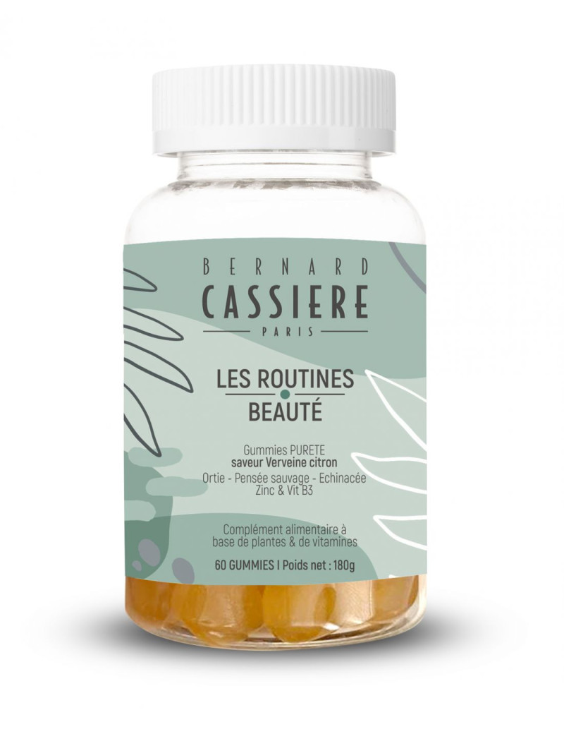 Gummies beauté pureté saveur verveine citron Bernard Cassiere