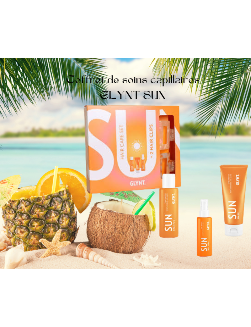 Coffret de soins capillaires GLYNT SUN